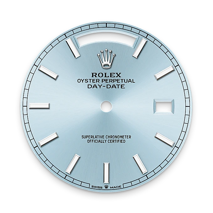 rolex M228236-0018   - Il quadrante blu ghiaccio