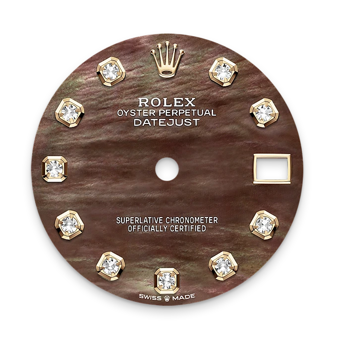 rolex M278383RBR-0023   - Il quadrante in madreperla