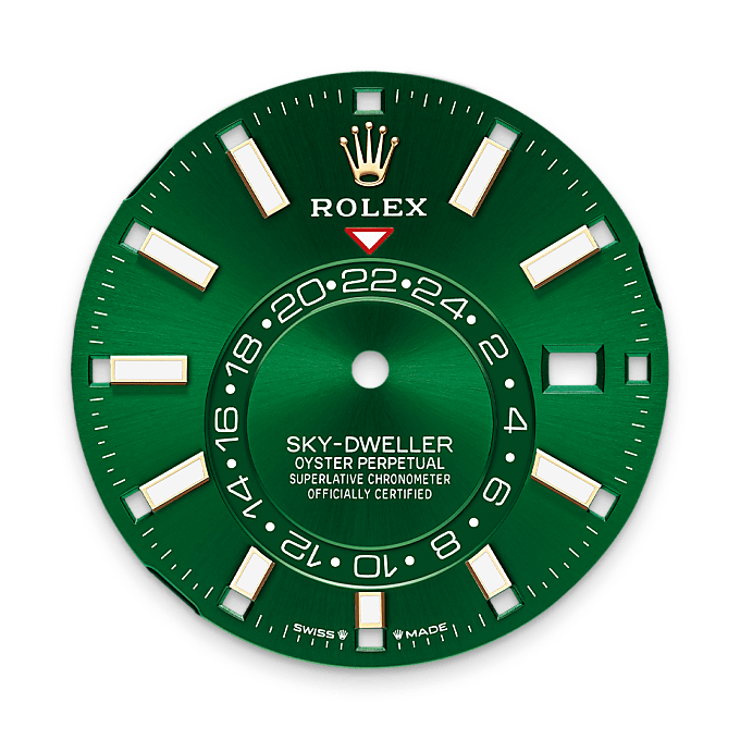 rolex M336938-0008   - Quadrante verde vivo