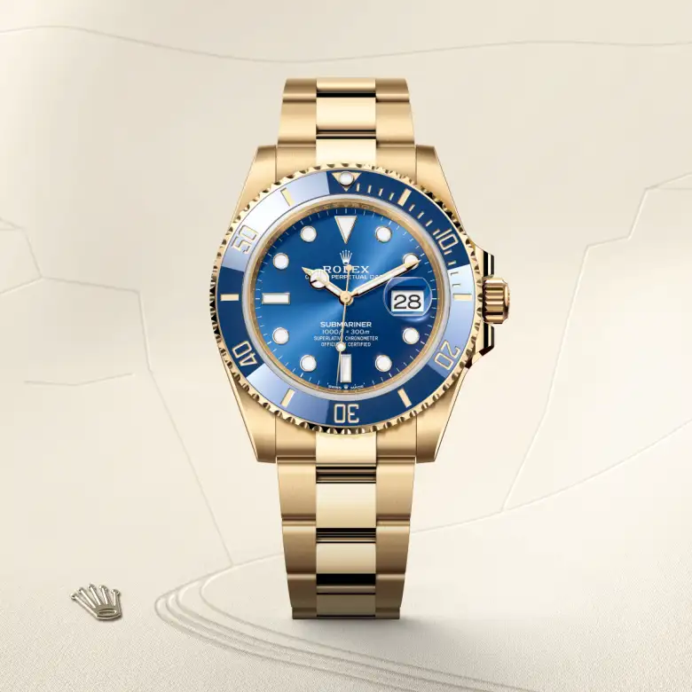 rolex M126618LB-0002   - La lunetta girevole unidirezionale