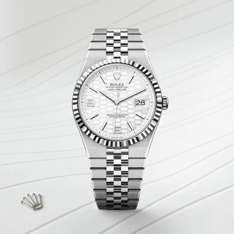 rolex M127334-0001   - Il quadrante bianco intenso