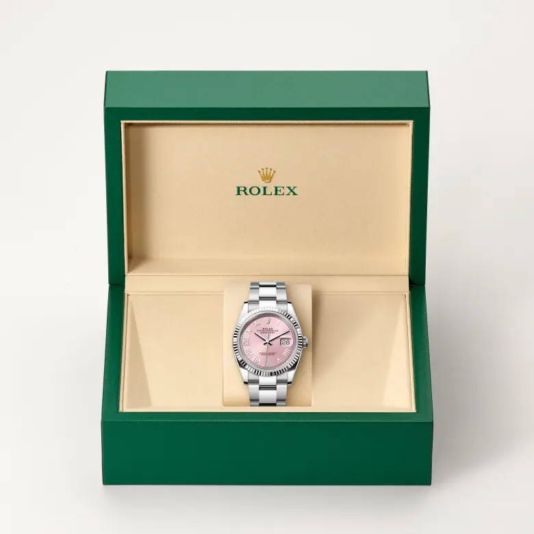 rolex M126234-0066   - Il quadrante rosa