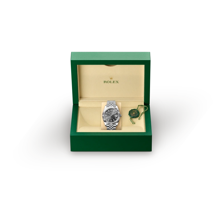 rolex M126334-0014   - Lunetta zigrinata