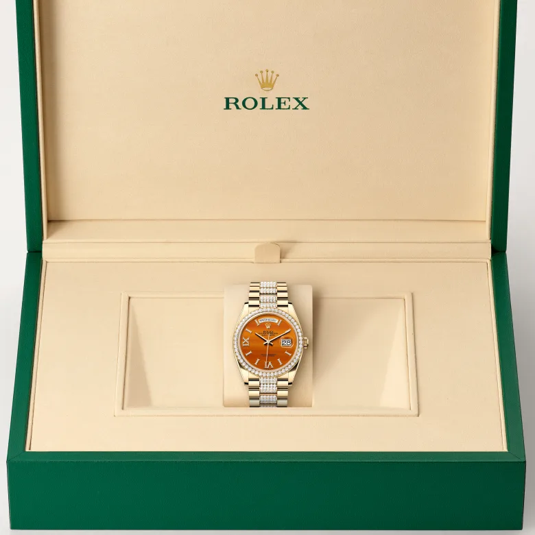 rolex M128348RBR-0050   - Quadrante in corniola