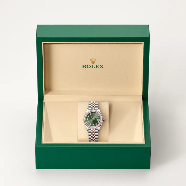 rolex M279381RBR-0007   - Il quadrante verde oliva