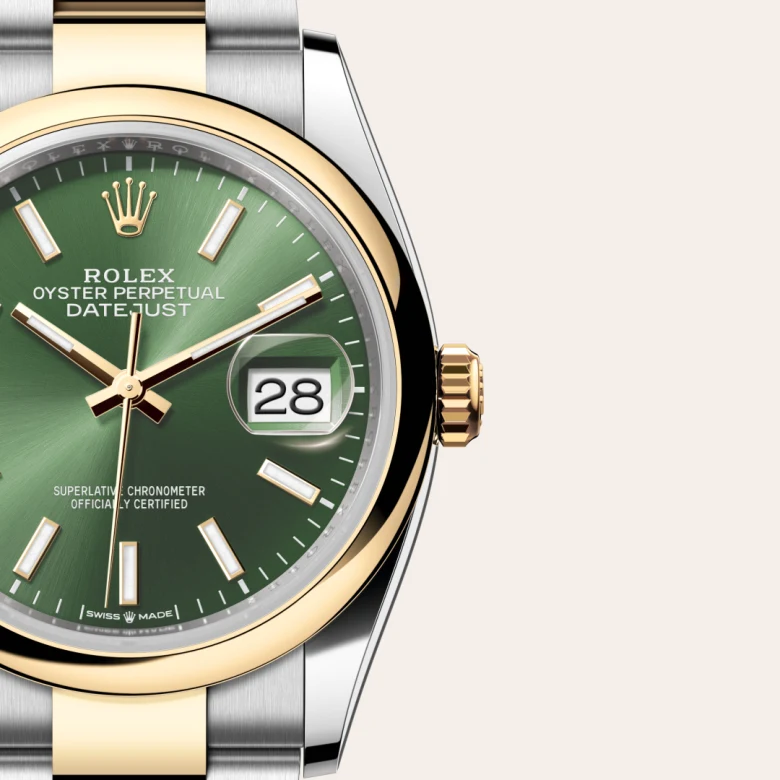 rolex M126203-0058   - Il quadrante verde oliva