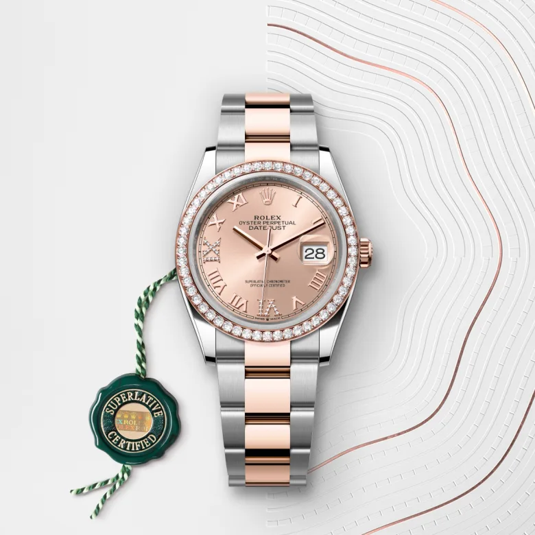 rolex M126281RBR-0016   - Il quadrante color rosé