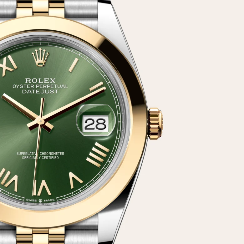 rolex M126303-0024   - Il quadrante verde oliva