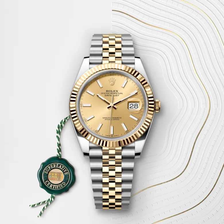 rolex M126333-0010   - Lunetta zigrinata