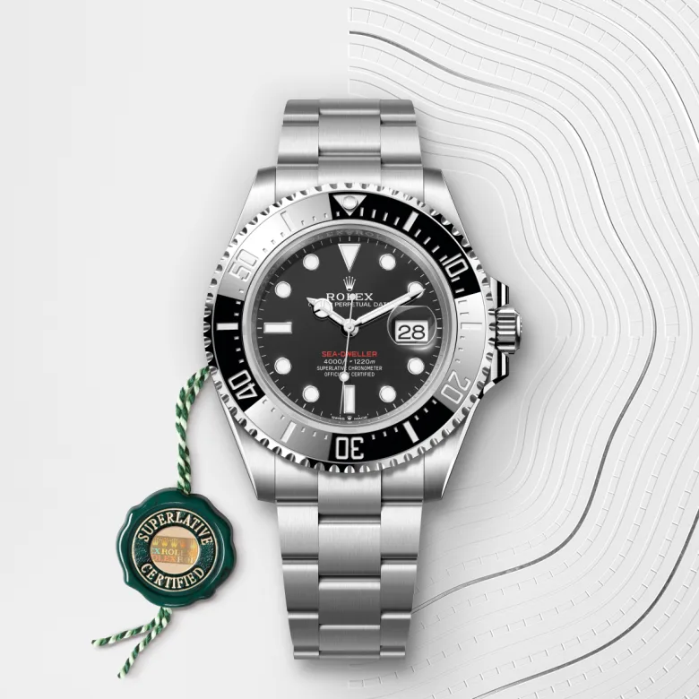 rolex M126600-0002   - La lunetta in ceramica e l’indicazione luminescente