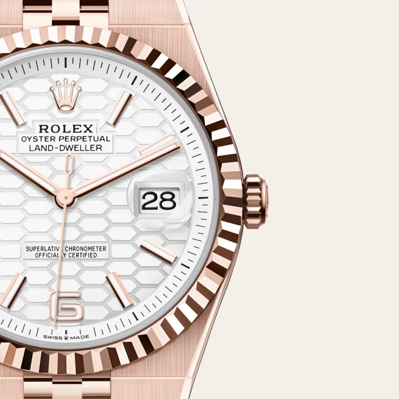 rolex M127335-0001   - Il quadrante bianco intenso