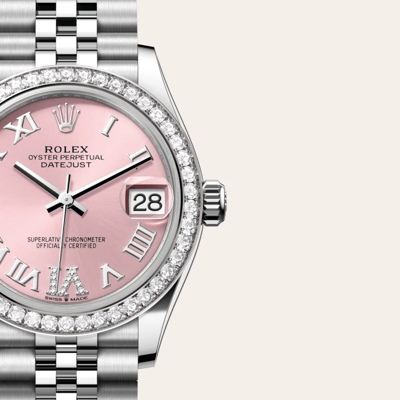 rolex M278384RBR-0028   - Il quadrante rosa