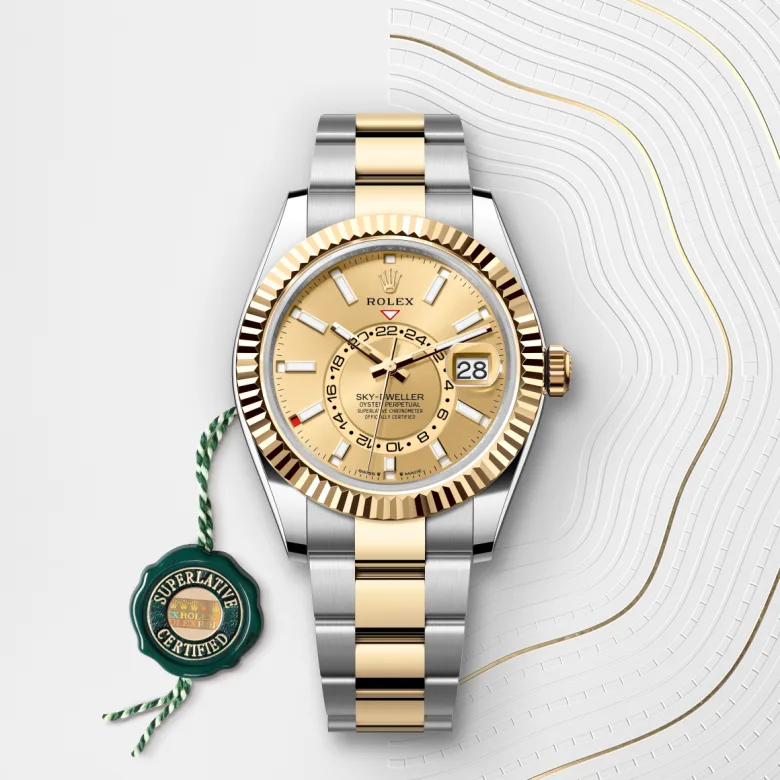 rolex M336933-0001   - Il quadrante color champagne
