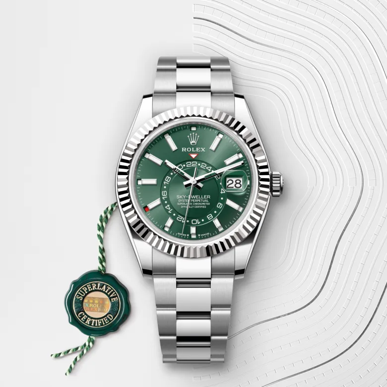 rolex M336934-0001   - Quadrante verde menta