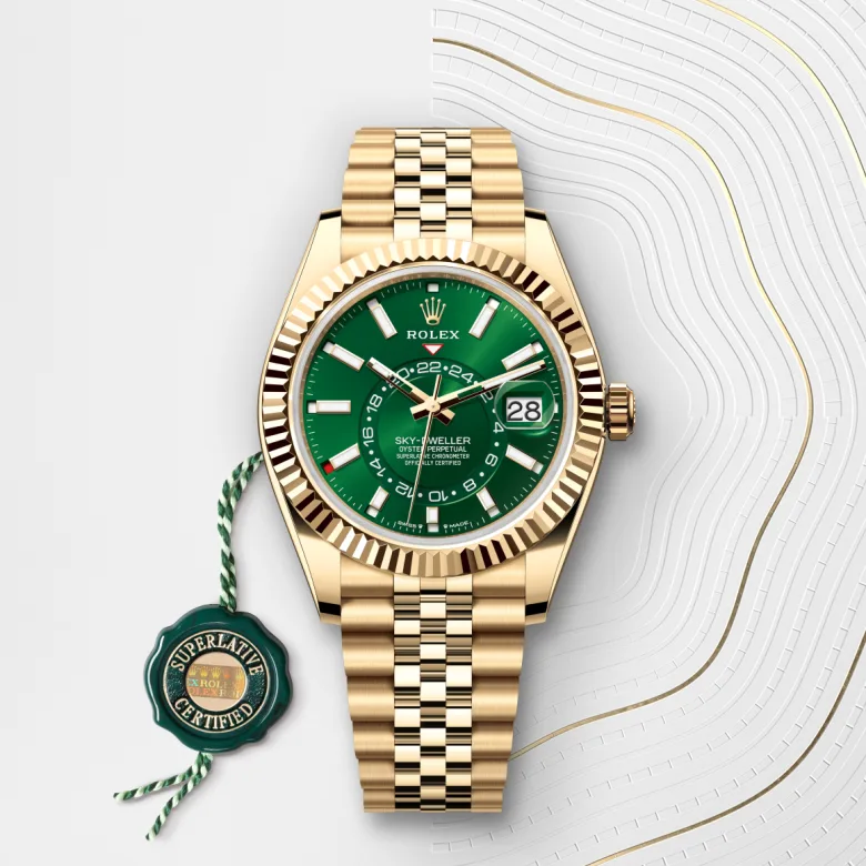 rolex M336938-0008   - Quadrante verde vivo