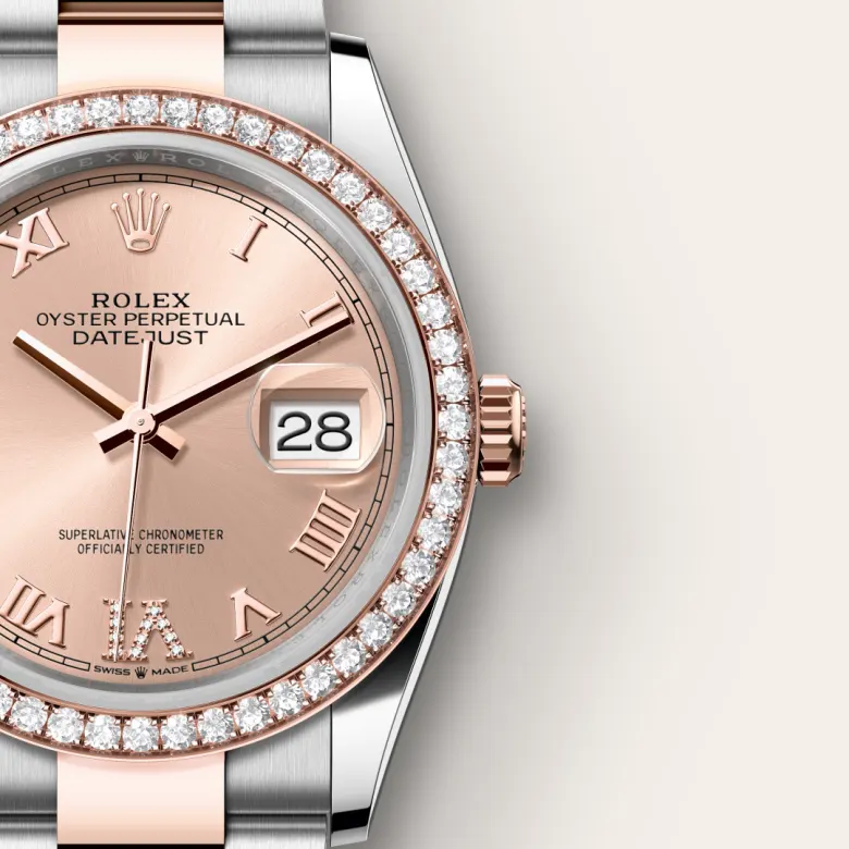 rolex M126281RBR-0016   - Il quadrante color rosé
