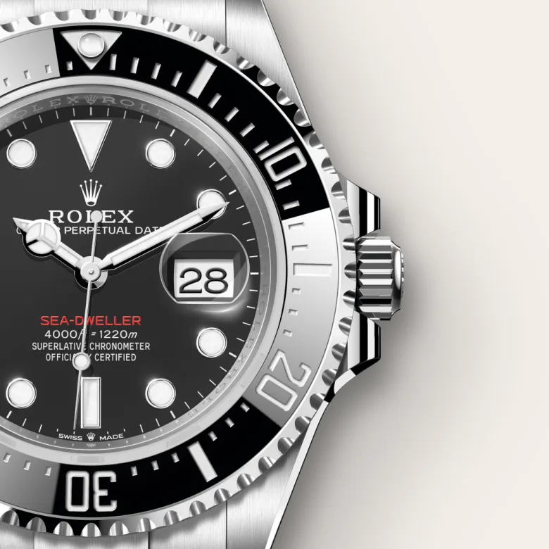rolex M126600-0002   - La lunetta in ceramica e l’indicazione luminescente
