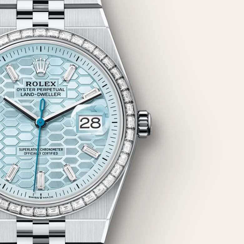rolex M127286TBR-0001   - Il quadrante blu ghiaccio