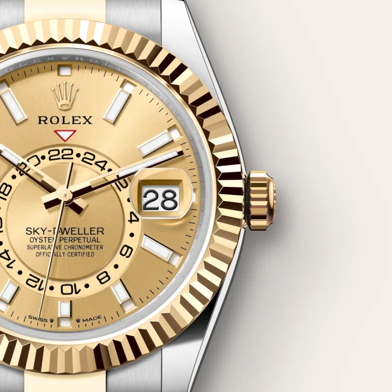 rolex M336933-0001   - Il quadrante color champagne
