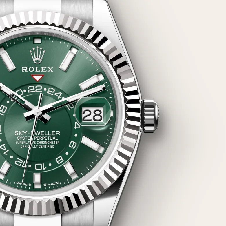 rolex M336934-0001   - Quadrante verde menta